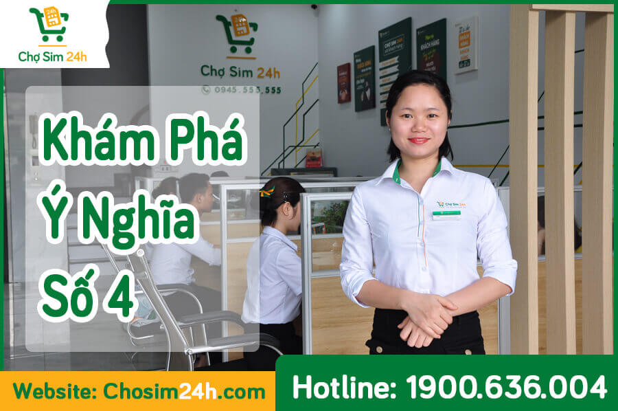 ý nghĩa số 4