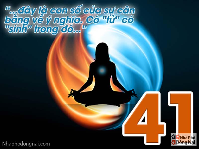 ý nghĩa số 41